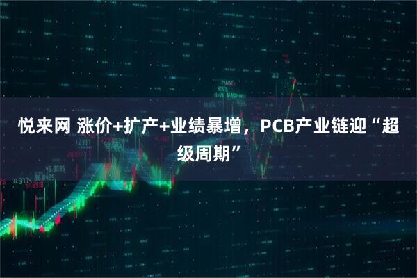 悦来网 涨价+扩产+业绩暴增，PCB产业链迎“超级周期”